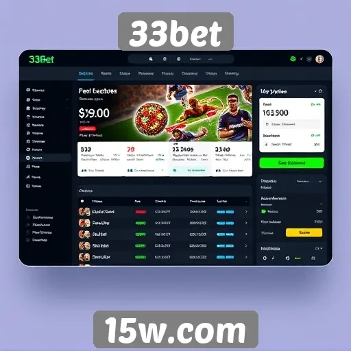 Interface e experiência do usuário no 33bet